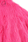 CHENPENG snowman fur coat CP22AWV001 pink